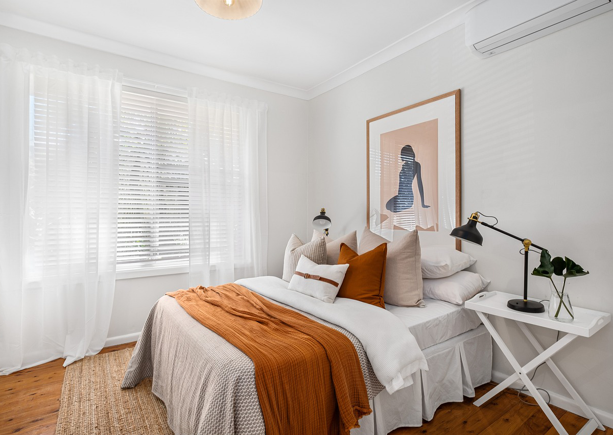 ベッドルームのインテリアイメージ